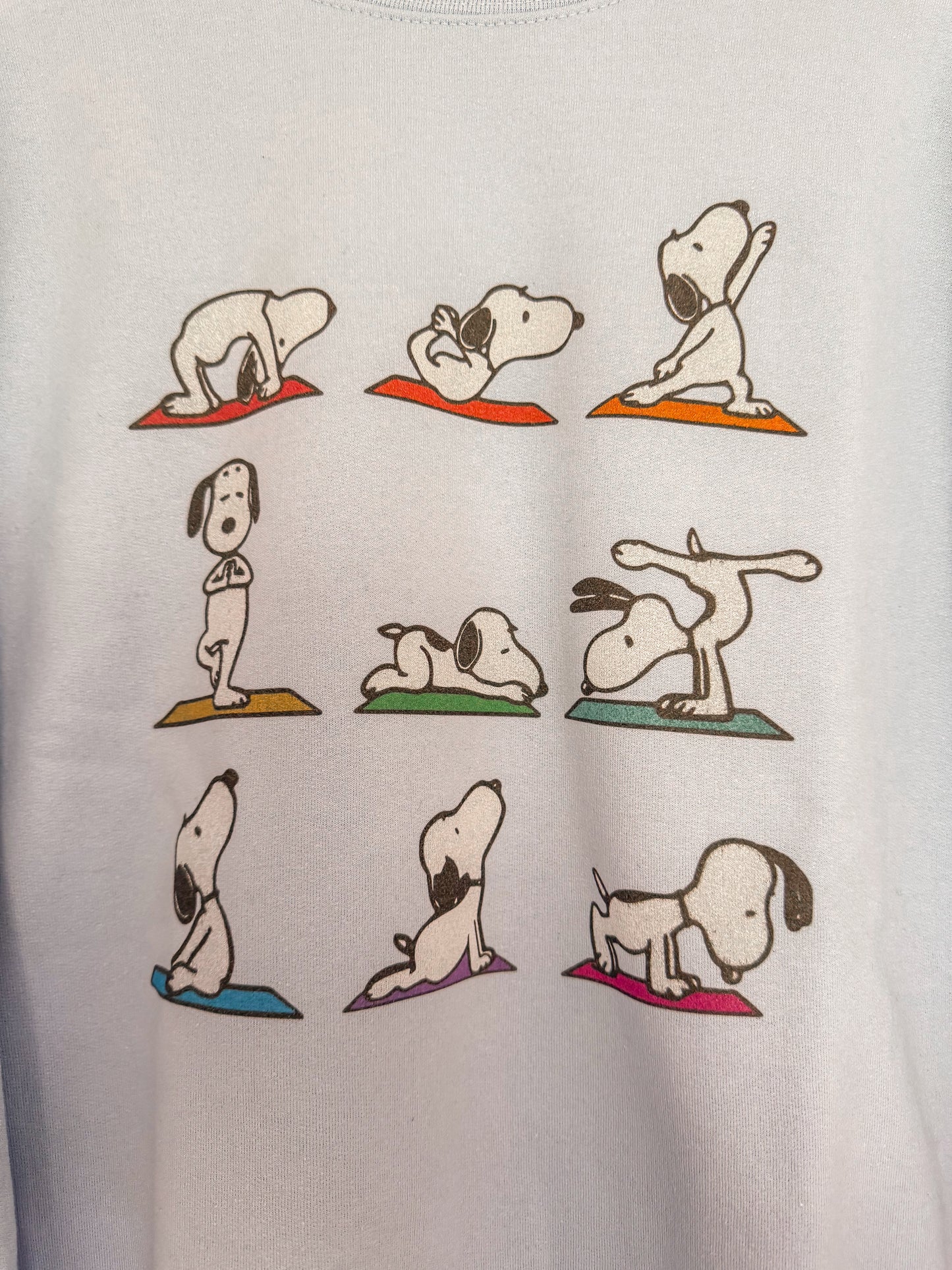Yoga with Snoopy Crewneck