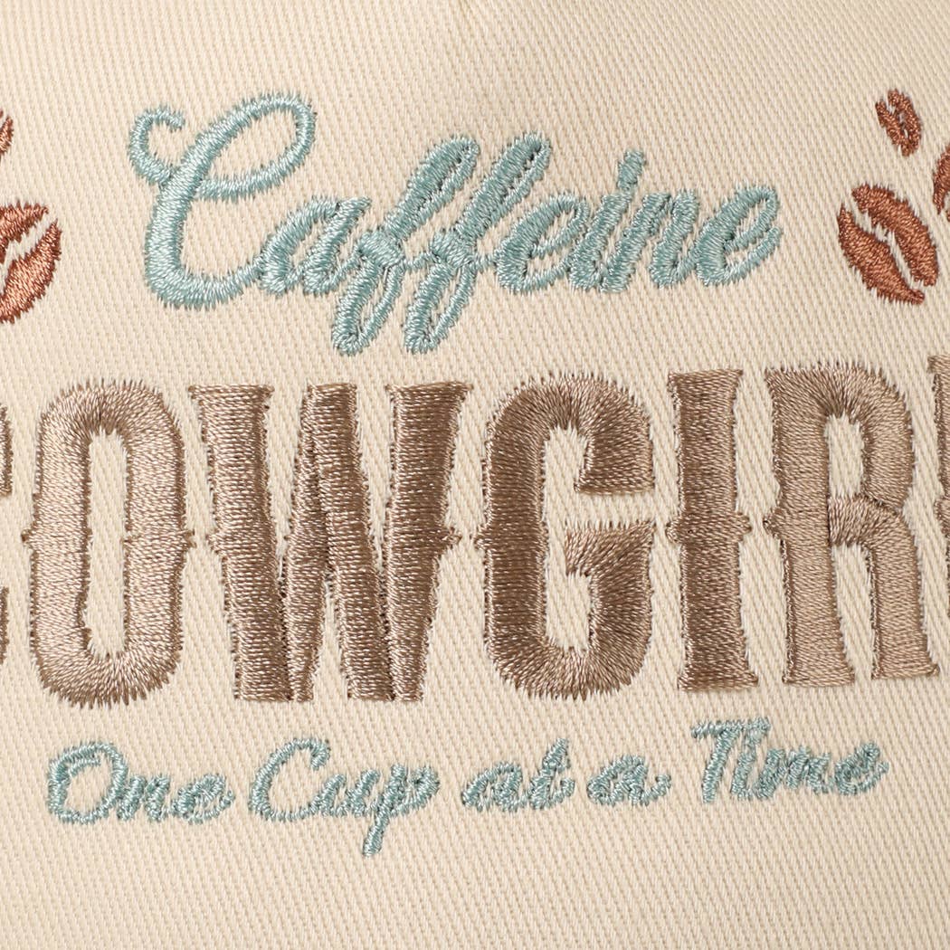 Caffeine Cowgirl Hat