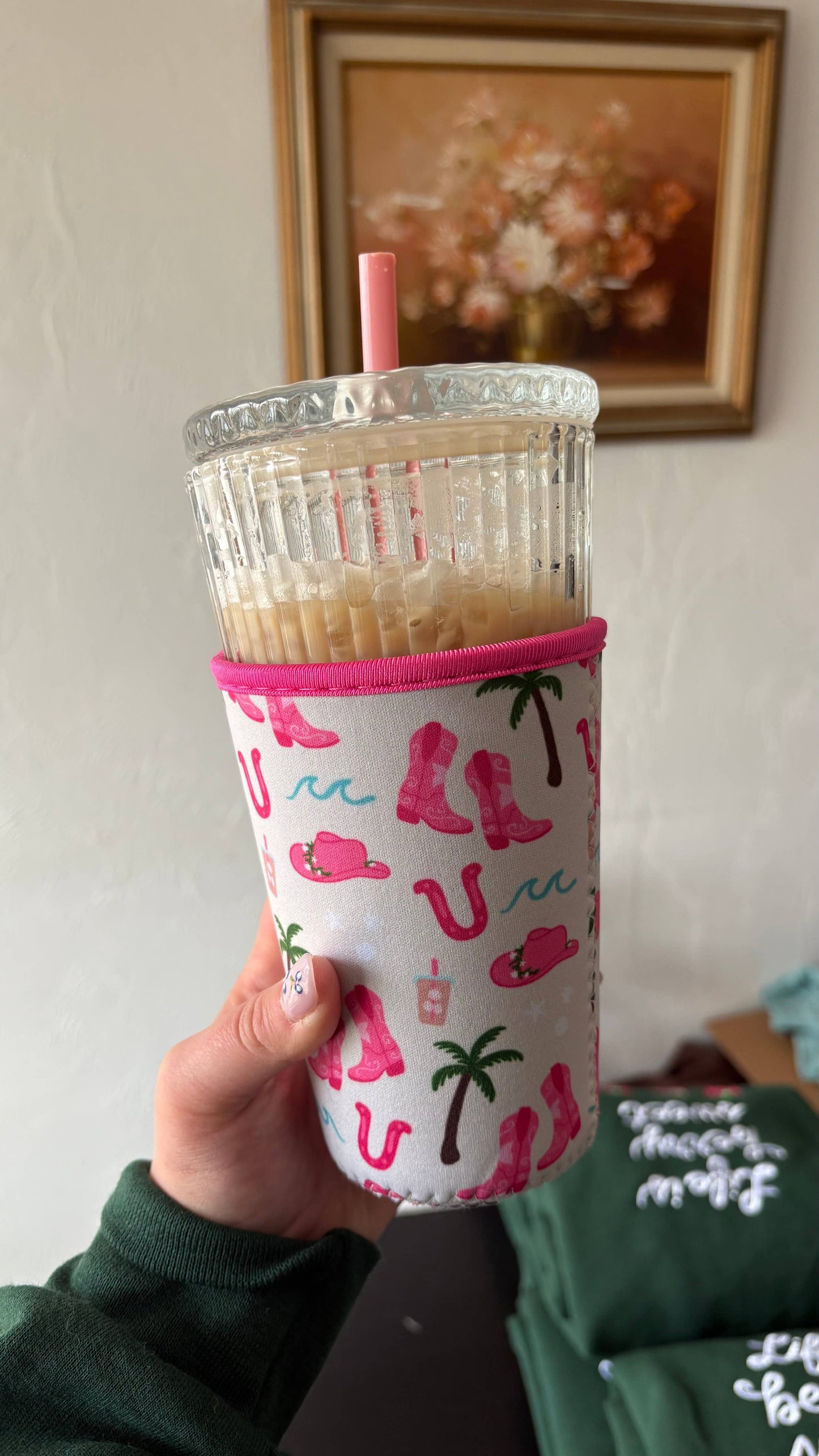 Coastal Cowgirl Coffee Coozie
