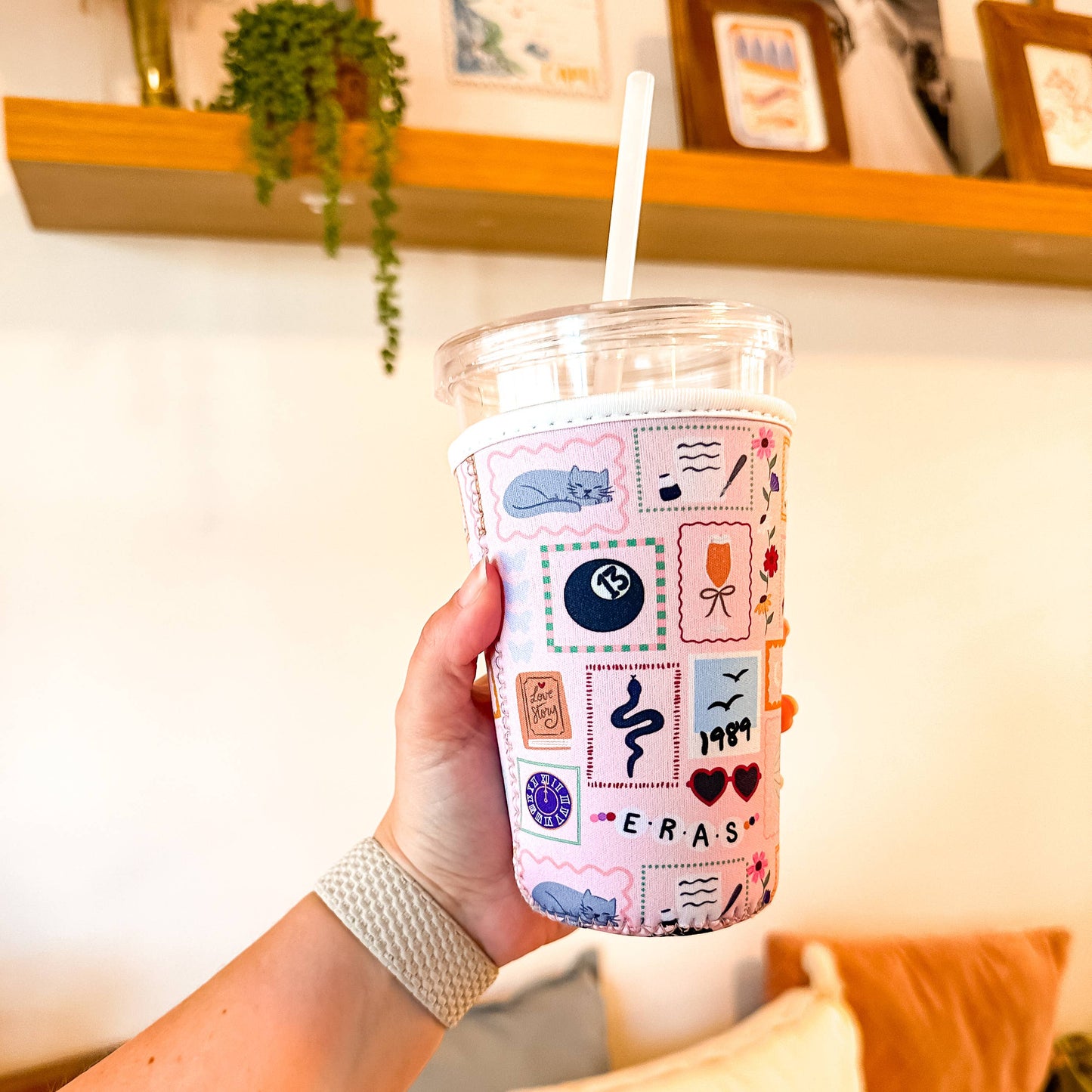 Eras Patchwork Coffee Sleeve