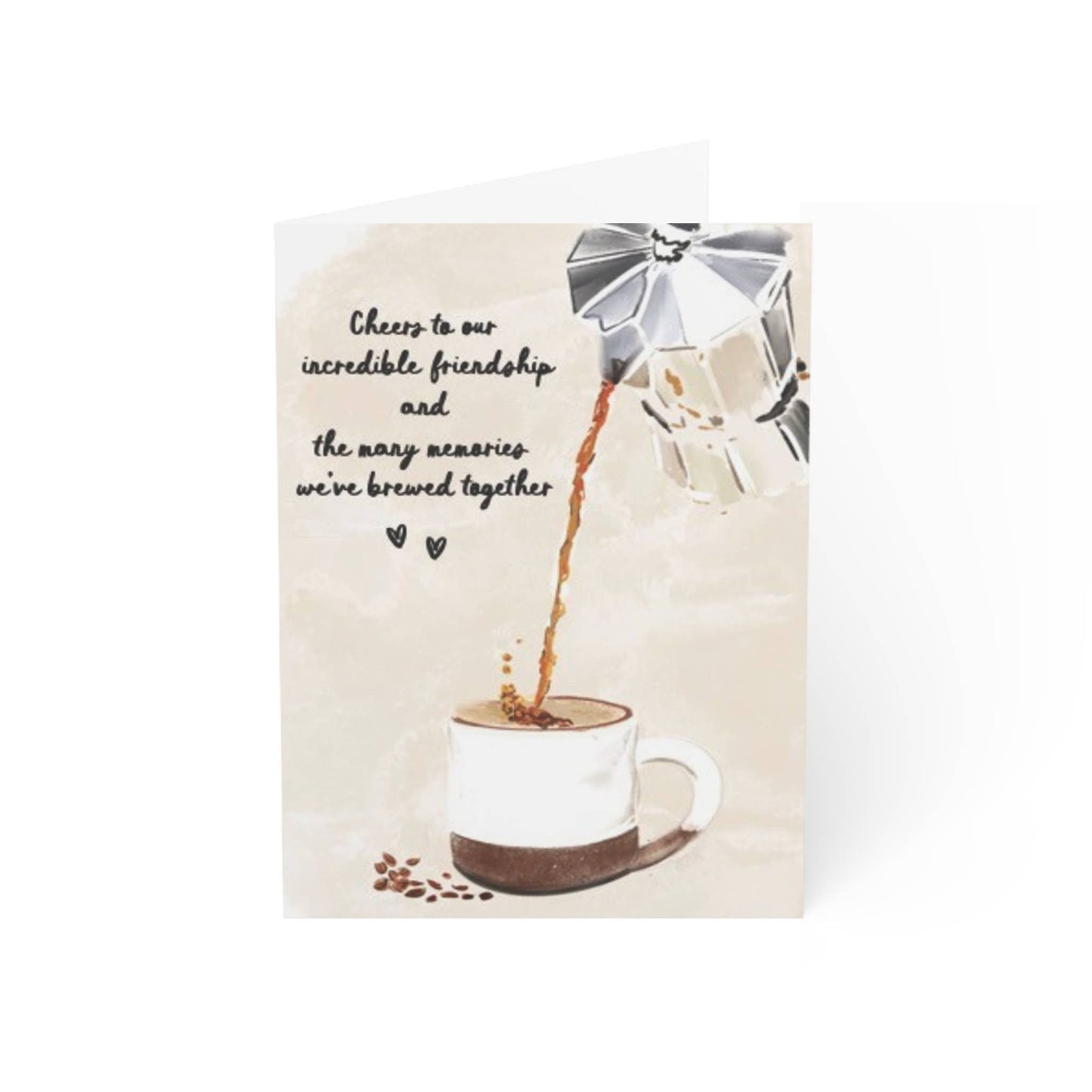 Brewed Together Greeting Card