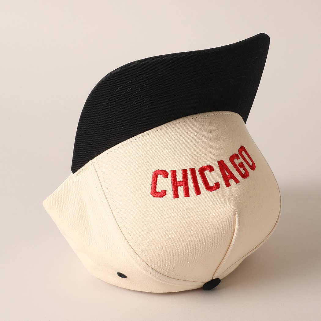 CHICAGO - Upside Down Trucker Baseball Cap