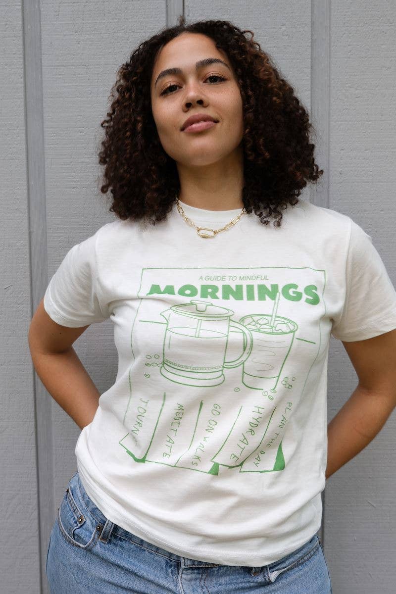 Guide to Mindful Mornings Graphic T-Shirt