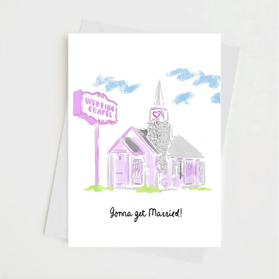 Just Married Greeting Card