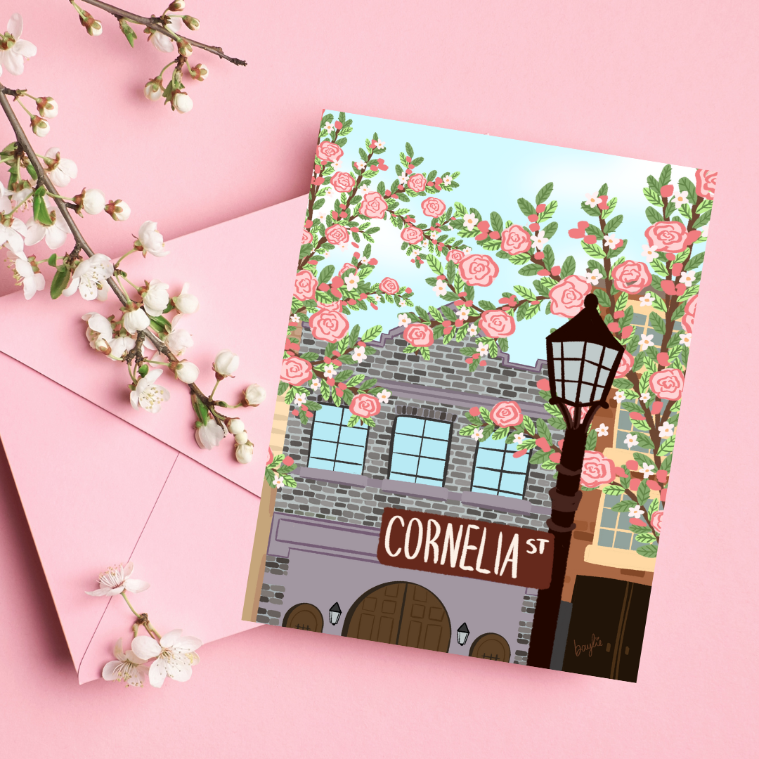 Cornelia Street Greeting Card