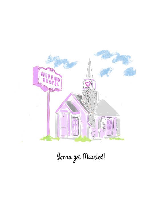 Just Married Greeting Card