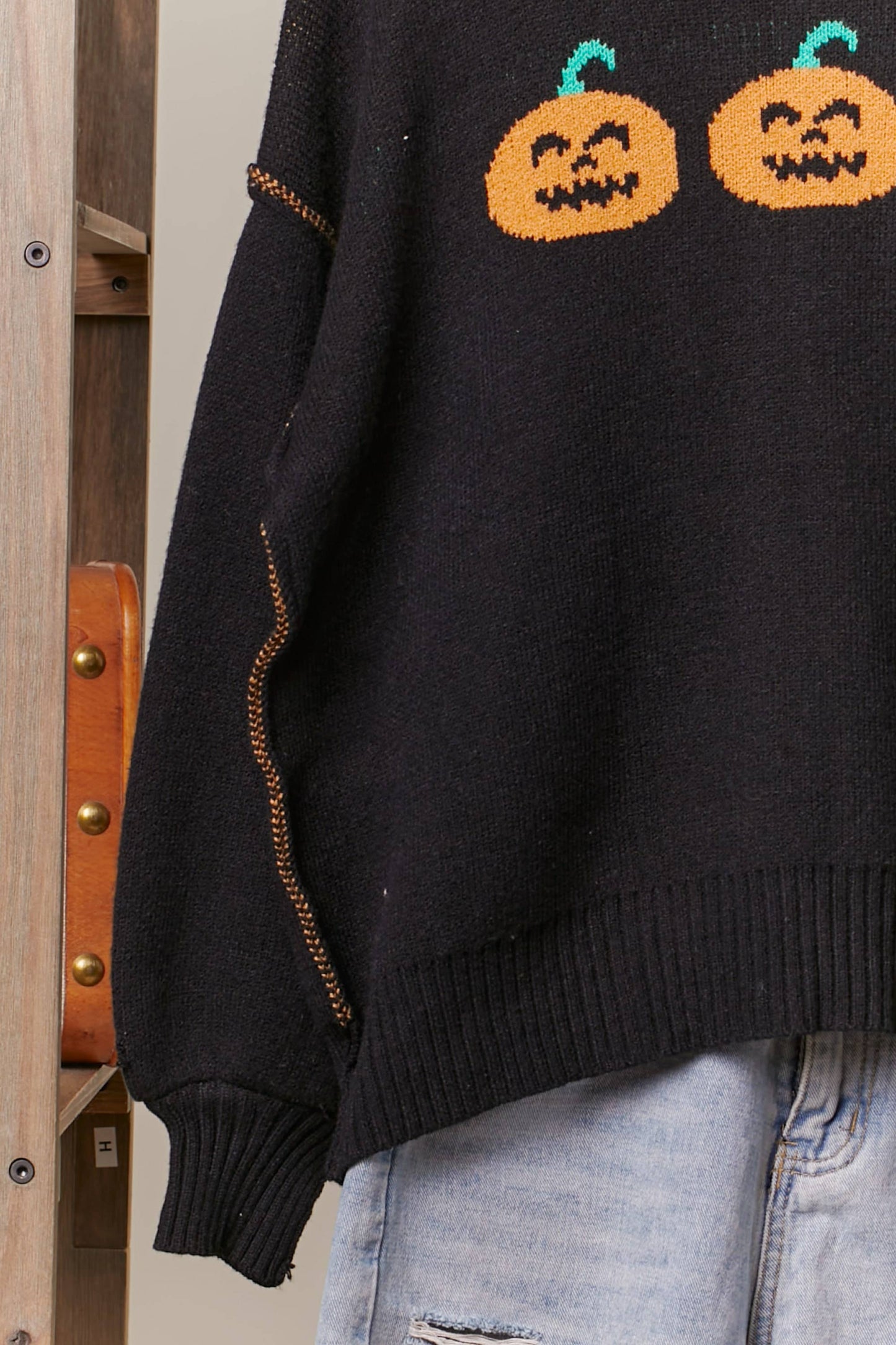 Hooded Halloween Sweater