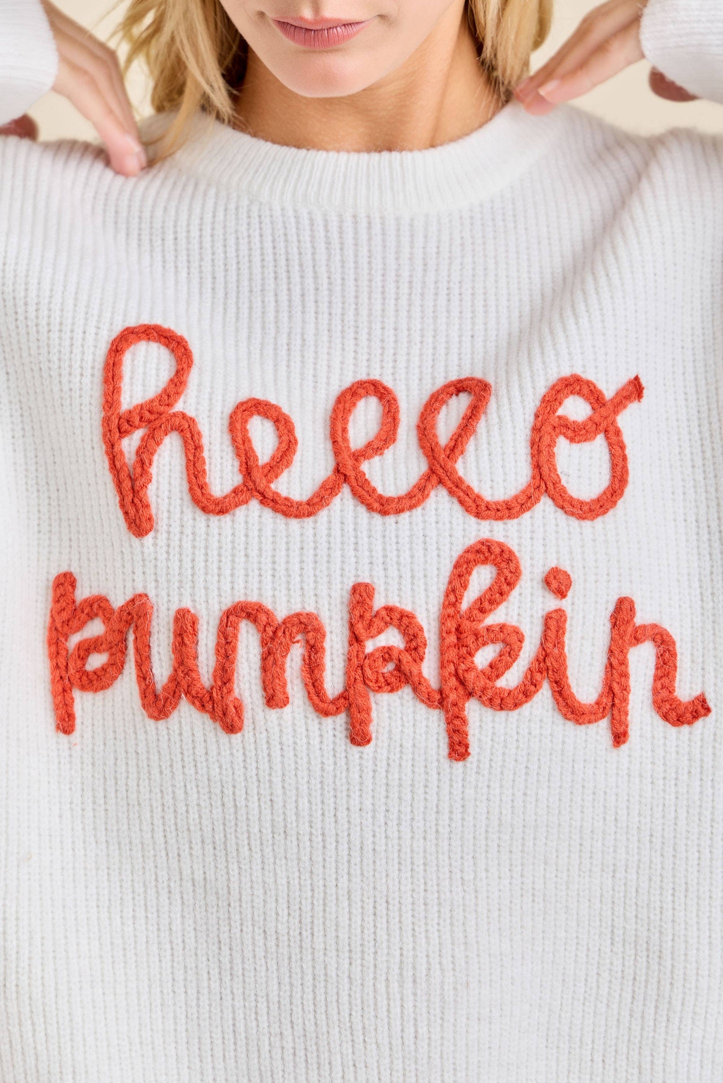Hello Pumpkin Sweater