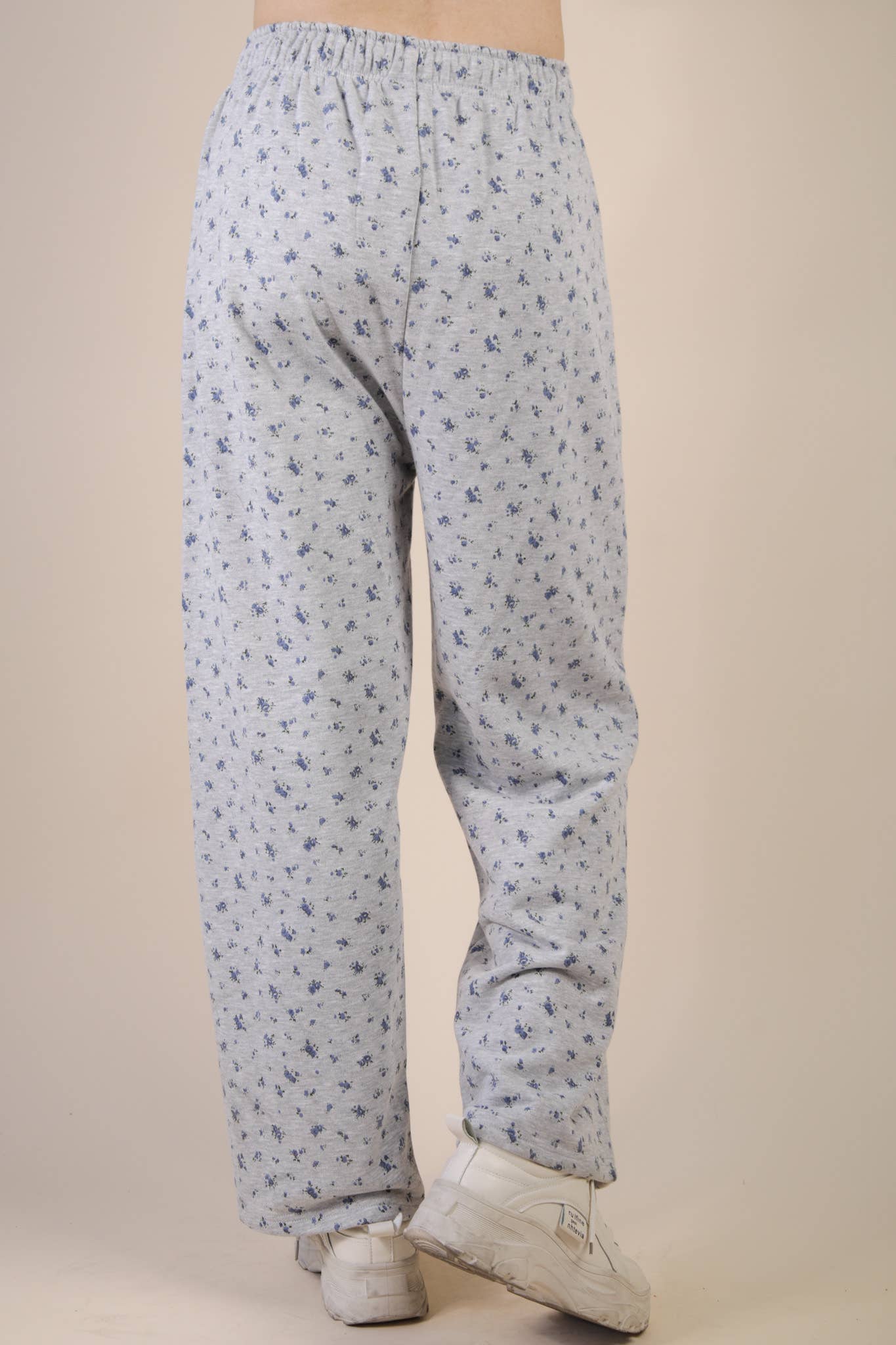 Floral Wide Leg Sweatpants