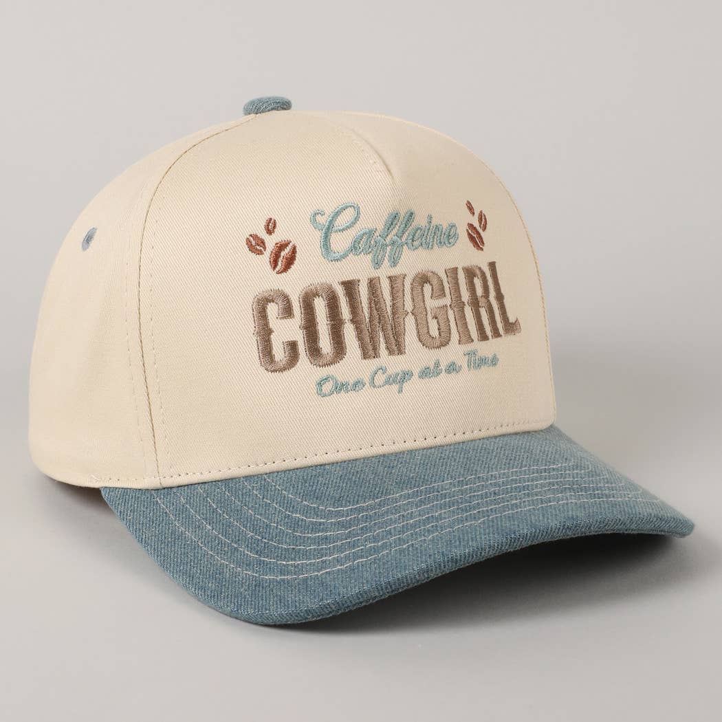 Caffeine Cowgirl Hat