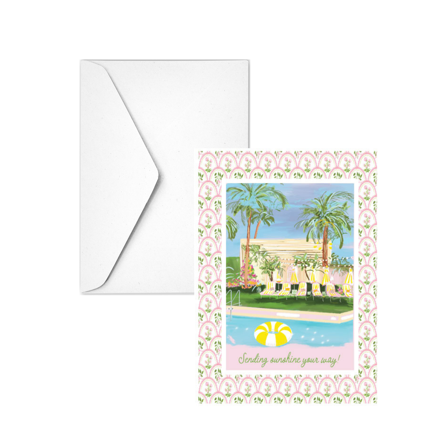 Sending Sunshine Greeting Card