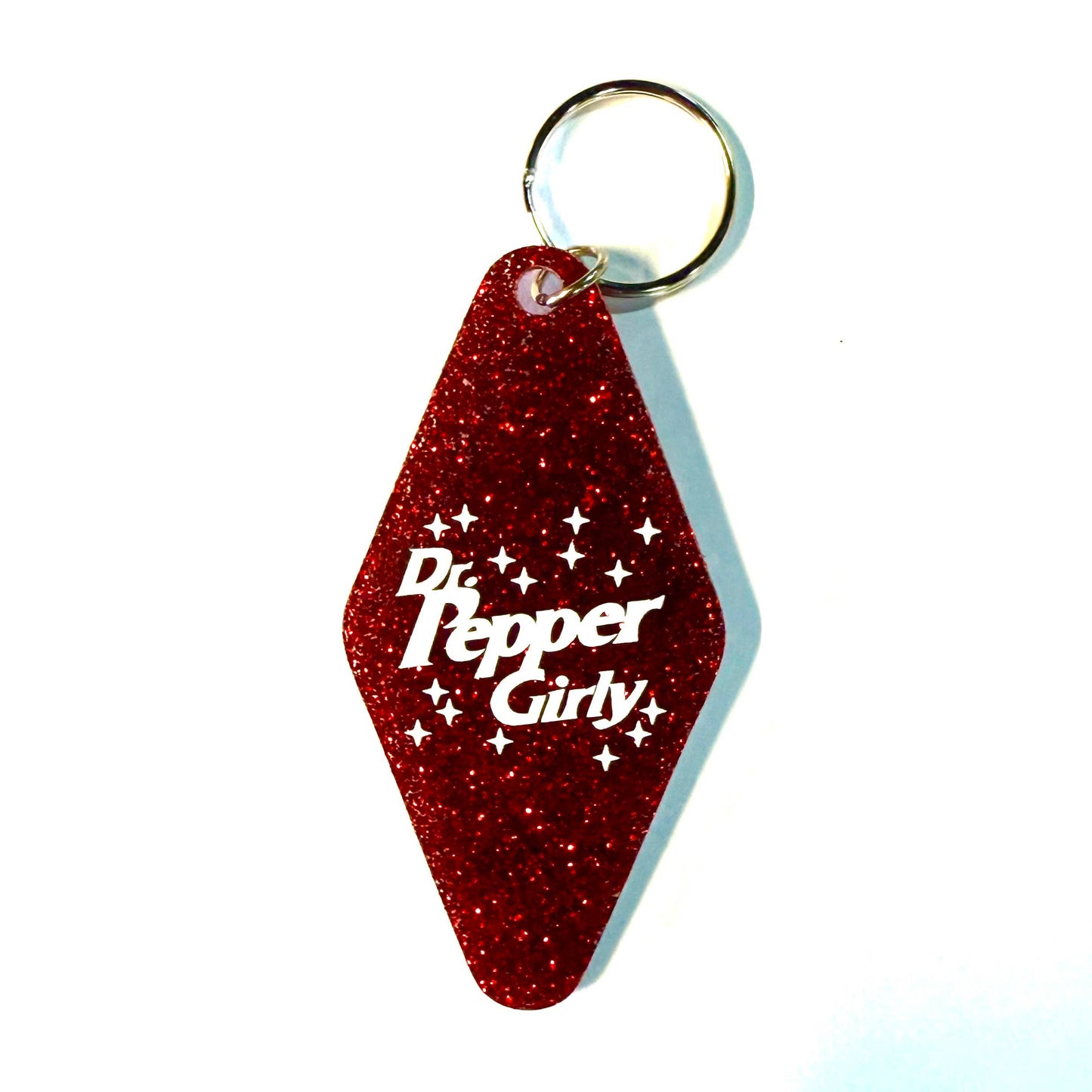 Dr. Pepper Girly Keychain