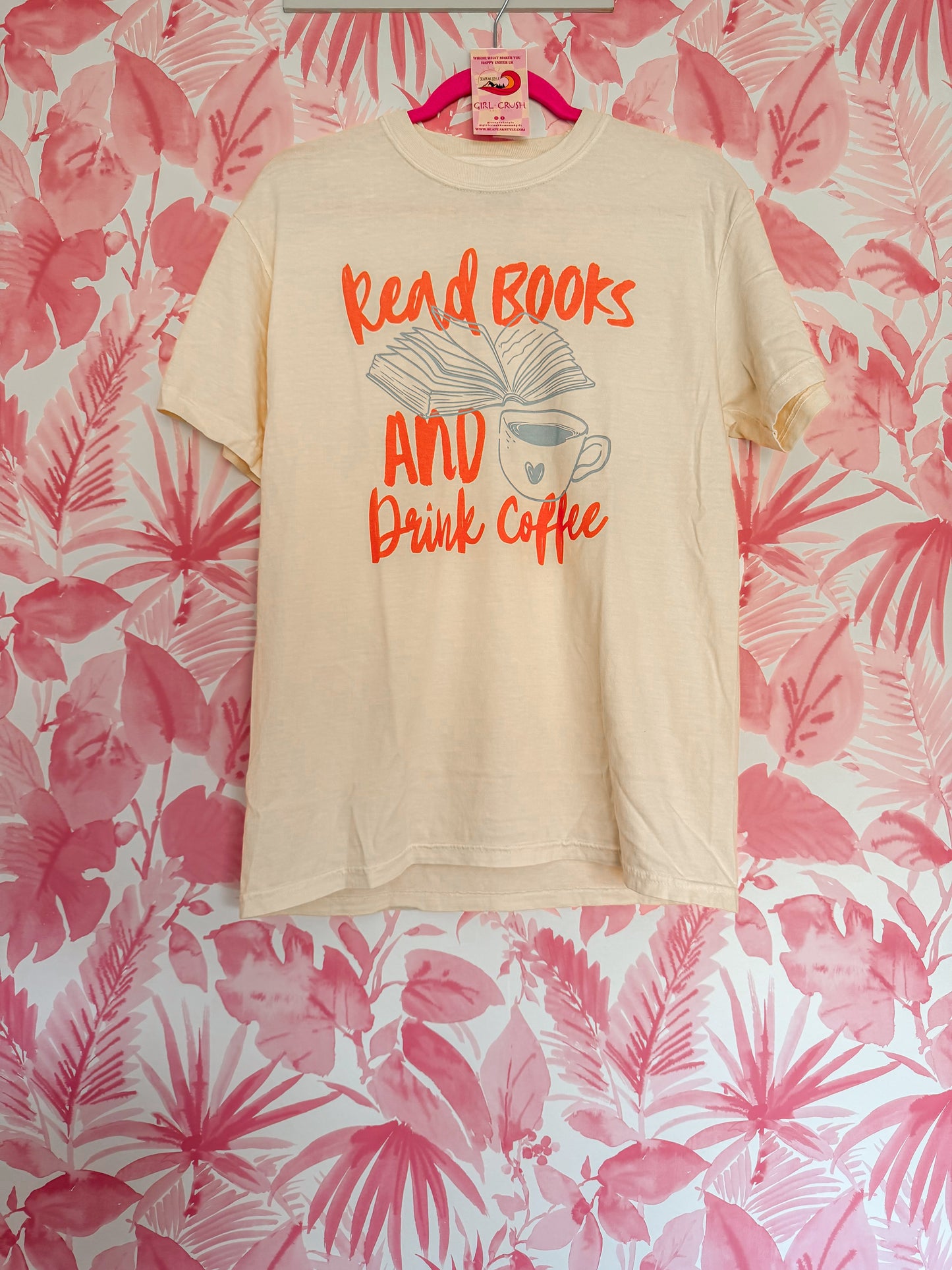 Books & Coffee Tee