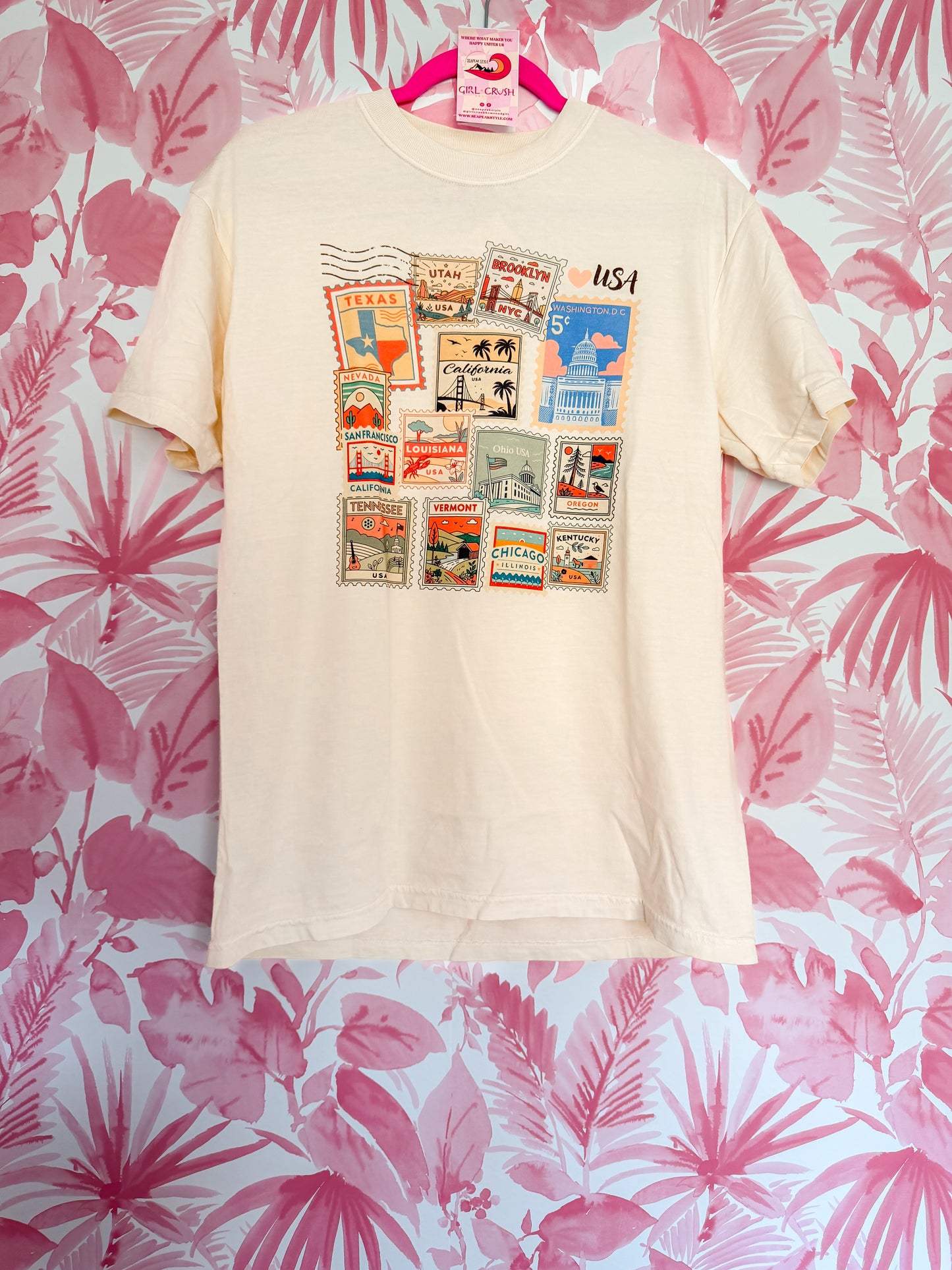 Destination Stamps Tee