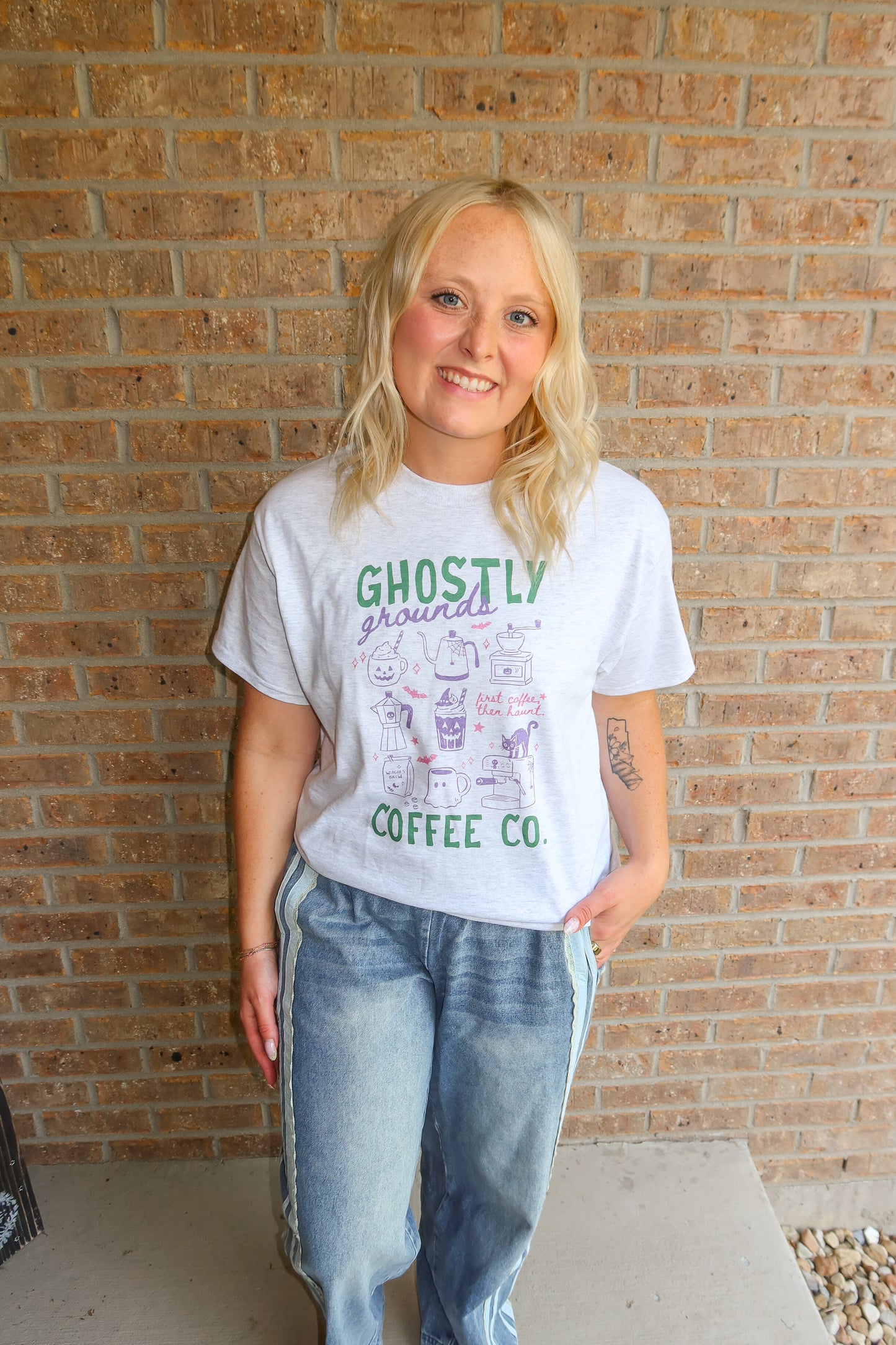 Ghostly Grounds Tee