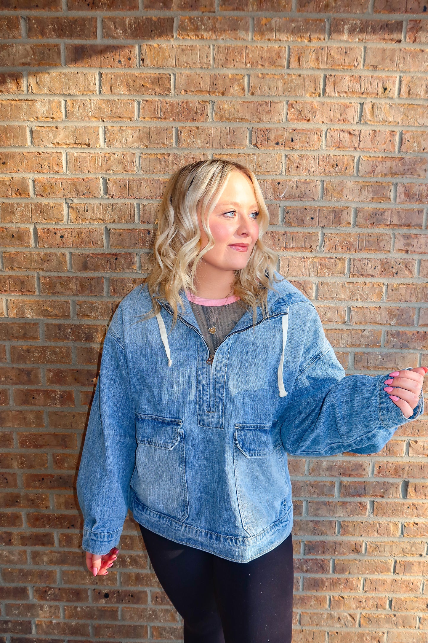 Weekend Hooded Denim Jacket