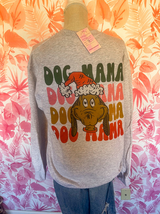 Grinchy Dog Mama Sweatshirt