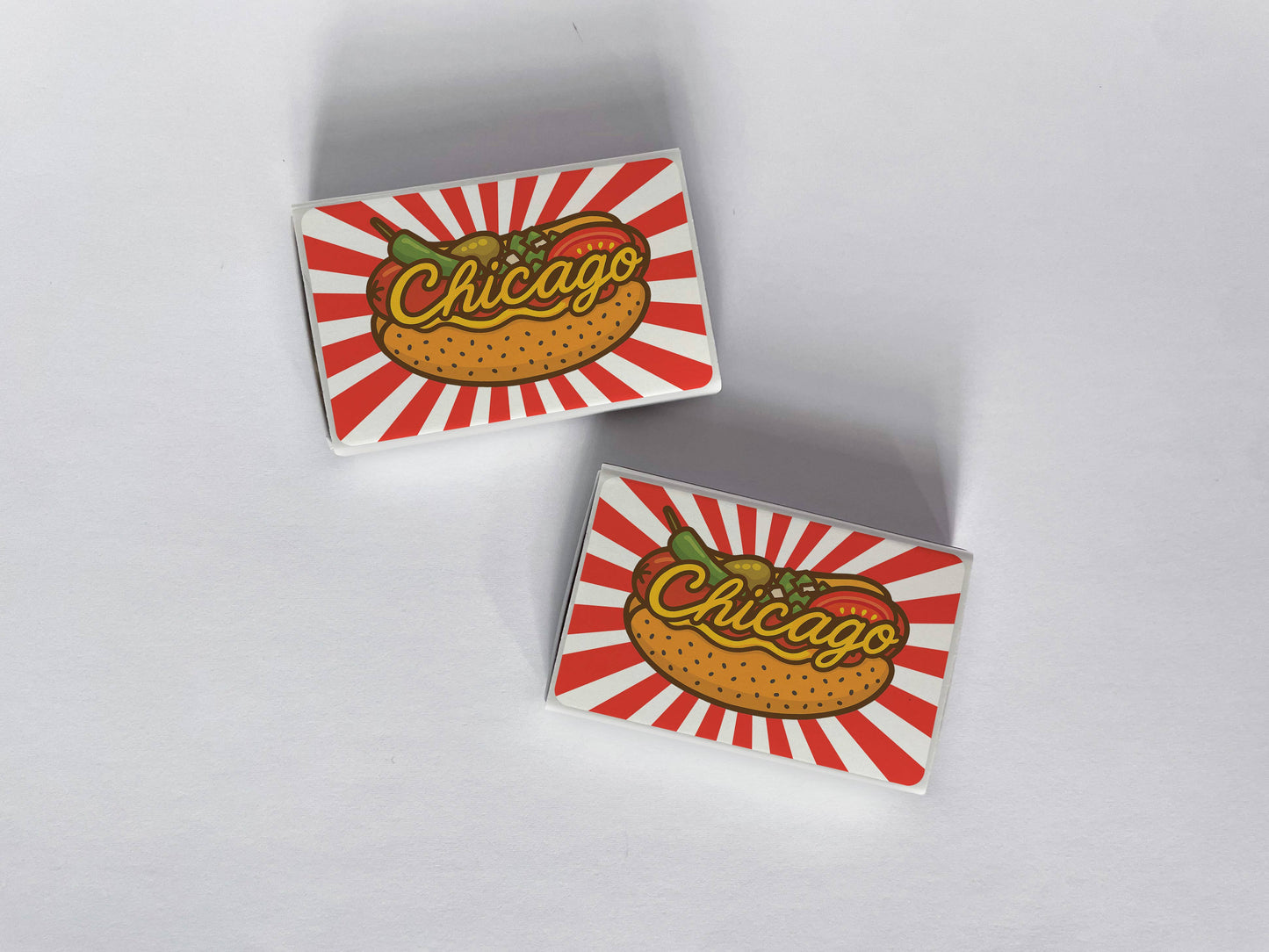 Chicago Style Hot Dog Matchbox