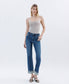 Victoria Cuffed Straight Jeans