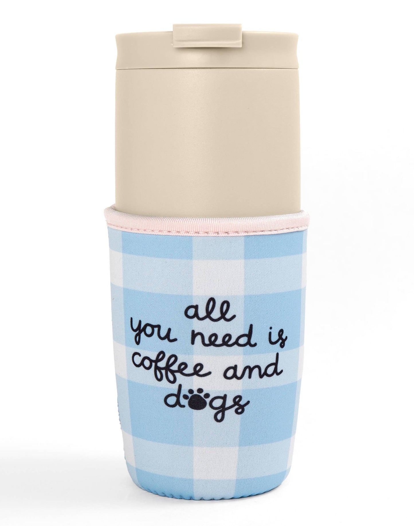 Coffee & Dogs Coffee Coozie
