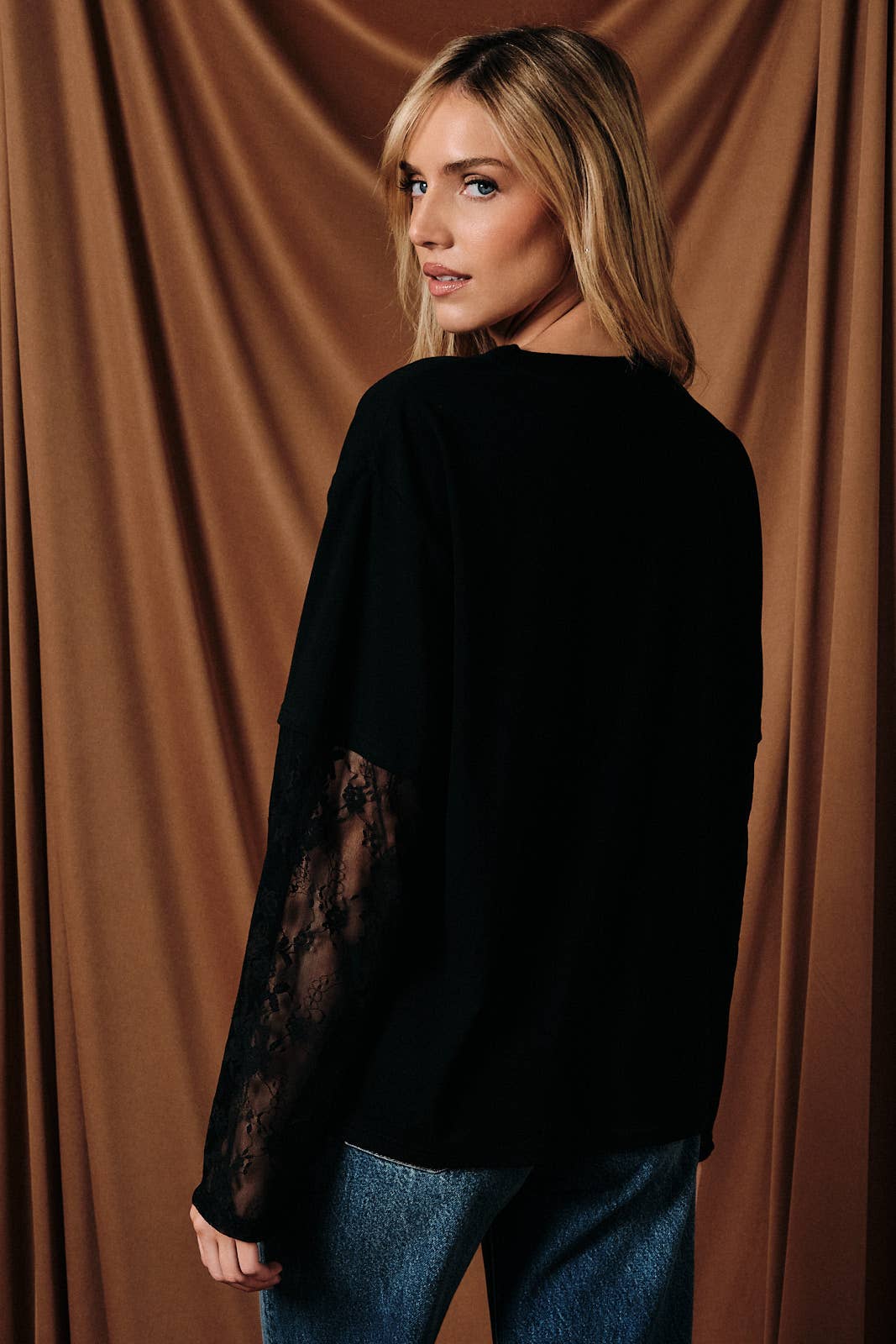 Midnight Muse Lace Top
