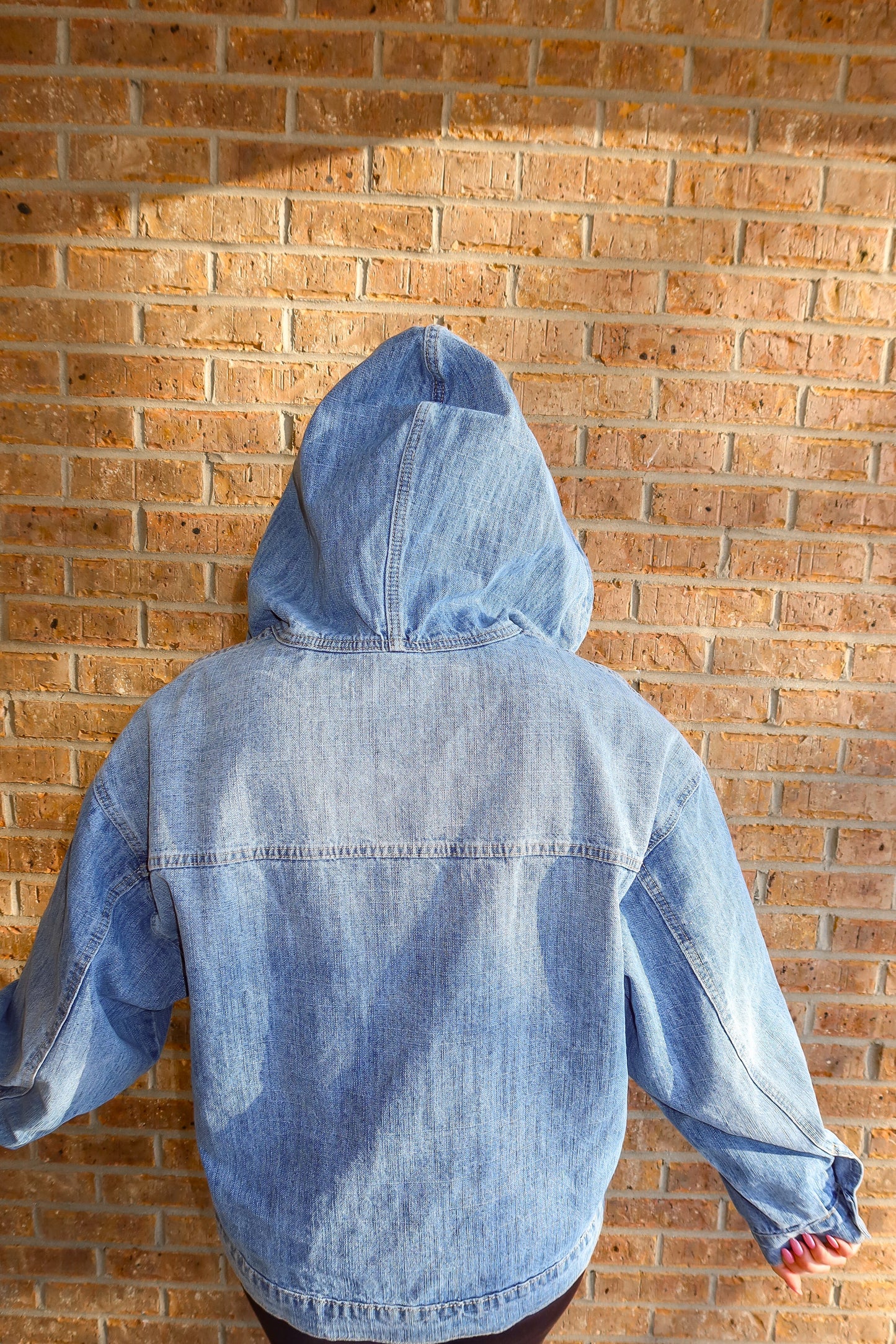 Weekend Hooded Denim Jacket