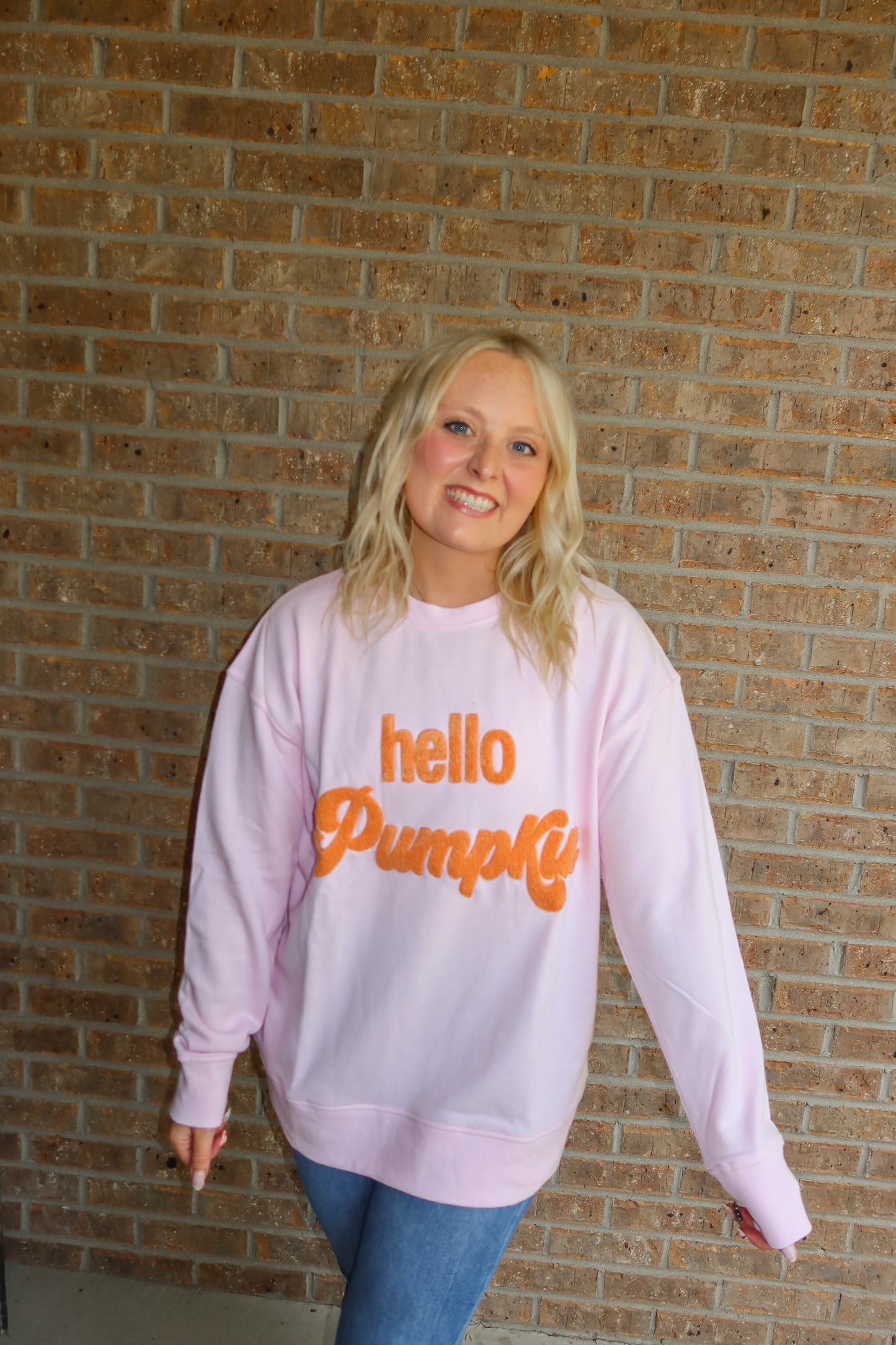 Hello Pumpkin Sweatshirt