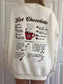 Hot Chocolate Embroider Sweatshirt