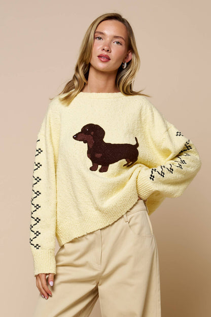 The Doxie Darling Sweater