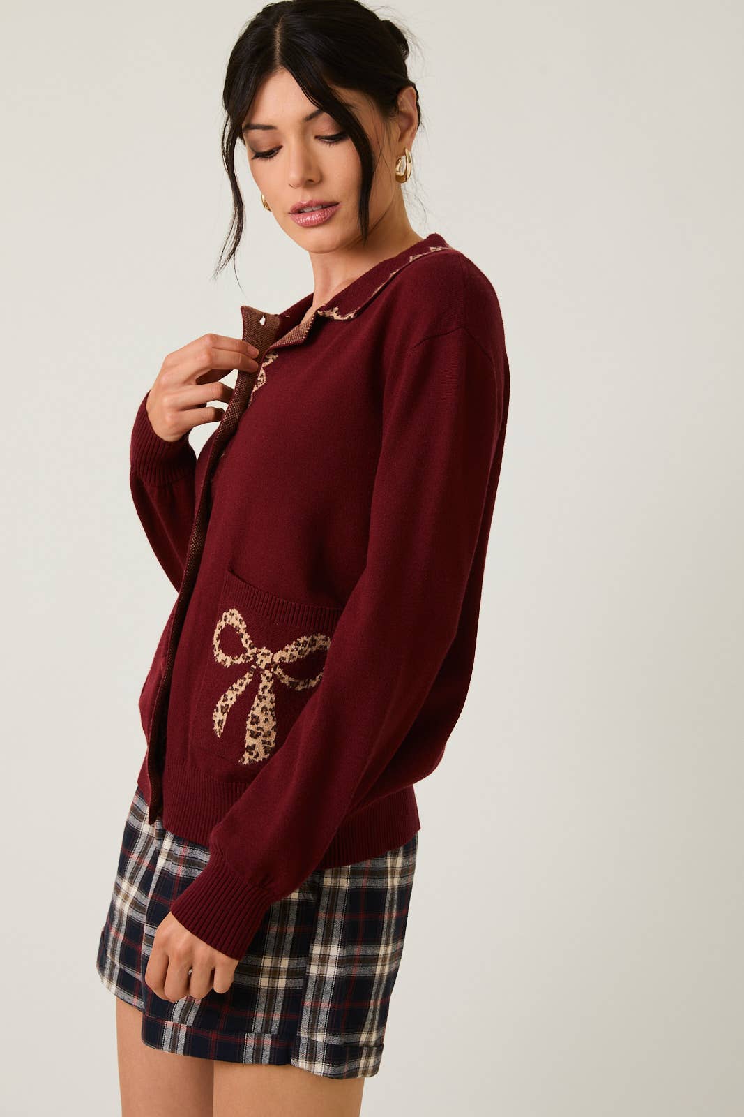 LEOPARD CARDIGAN