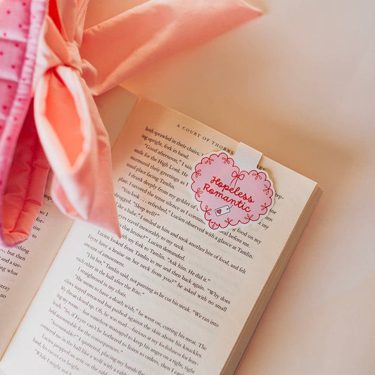 Hopeless Romantic Magnetic Bookmark