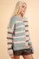 Daydream Oversized Striped Knit Sweater