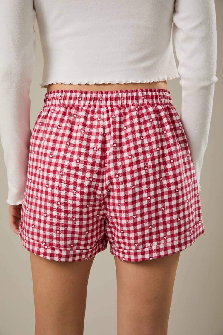 Sweetheart Gingham Boxer Shorts