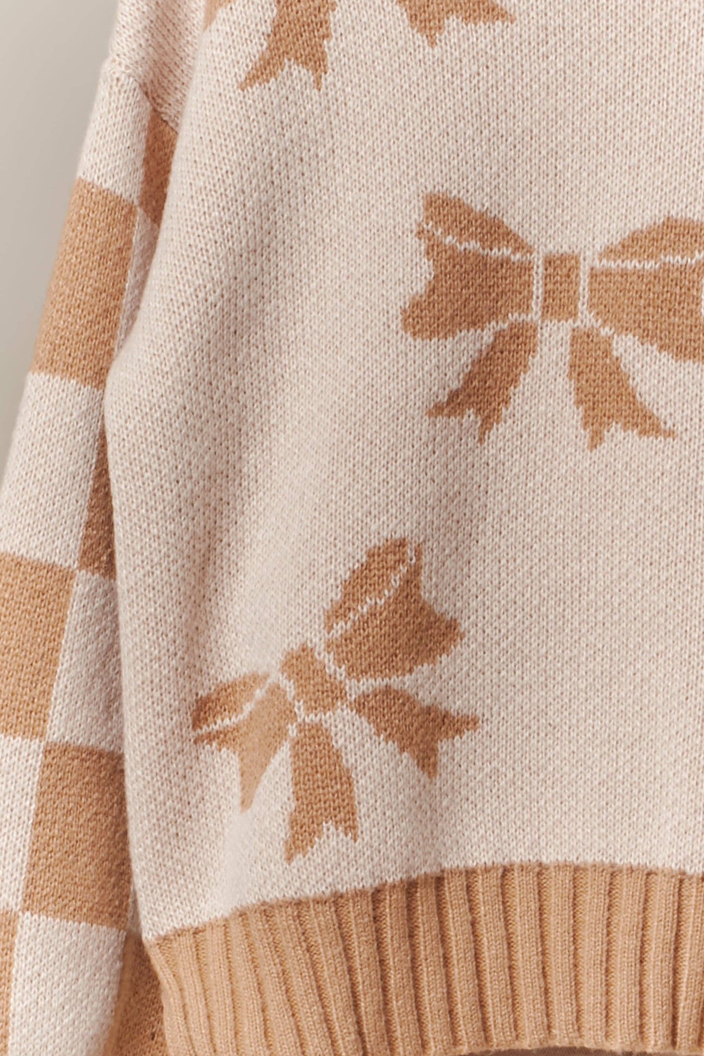Cinnamon Ribbon Sweater