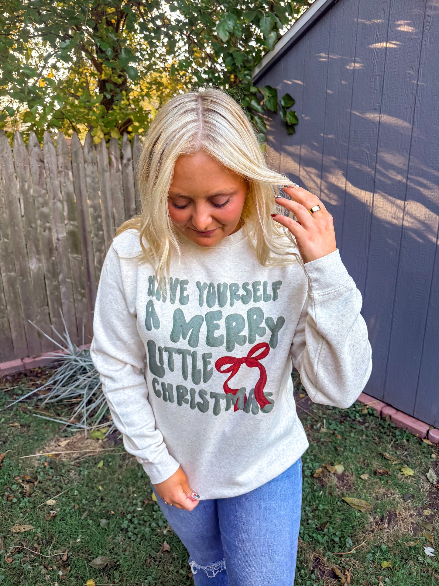 27 Merry Little Christmas Sweatshirt