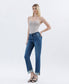 Victoria Cuffed Straight Jeans