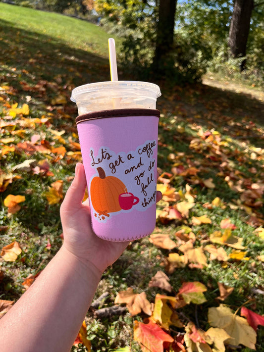 Let’s do Fall Things Coffee Coozie