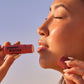 Poppy & Pout Lip Balm Pomegranate Peach