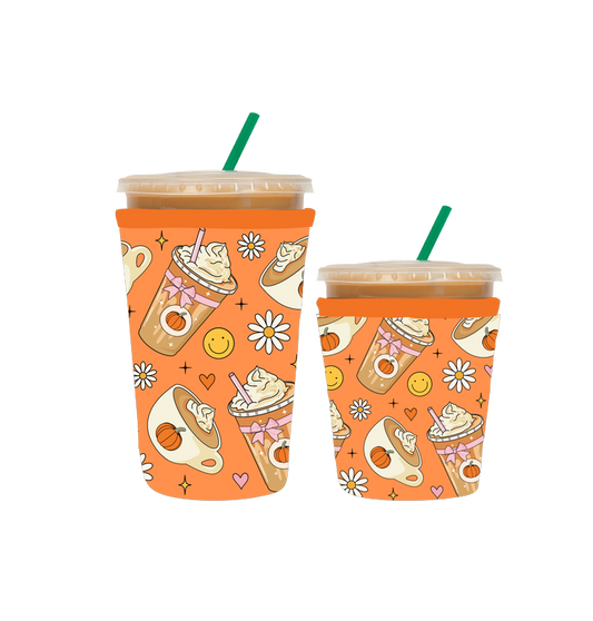 Fall Coffee Coozie Sleeve