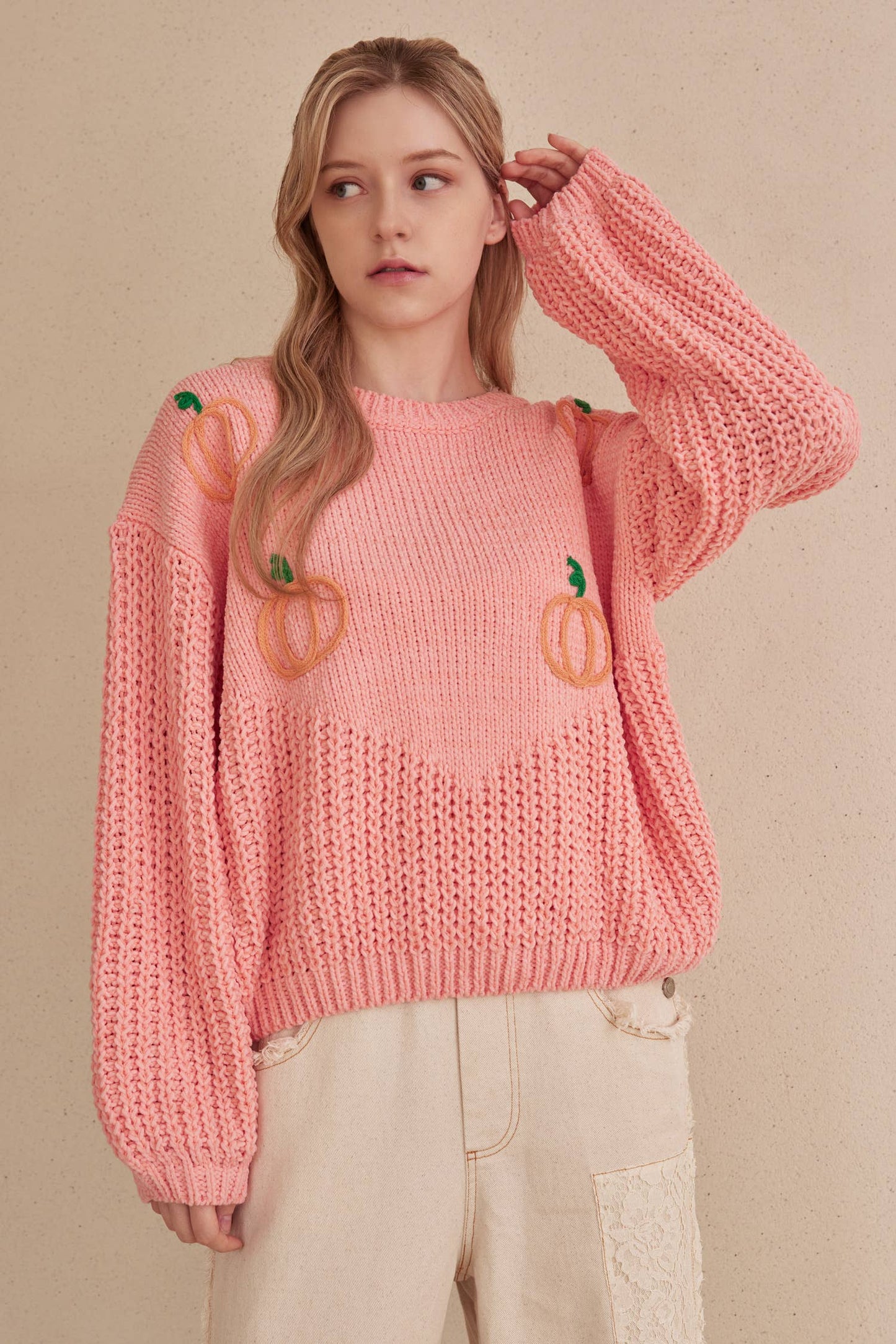 Petal Pumpkin Patch Sweater