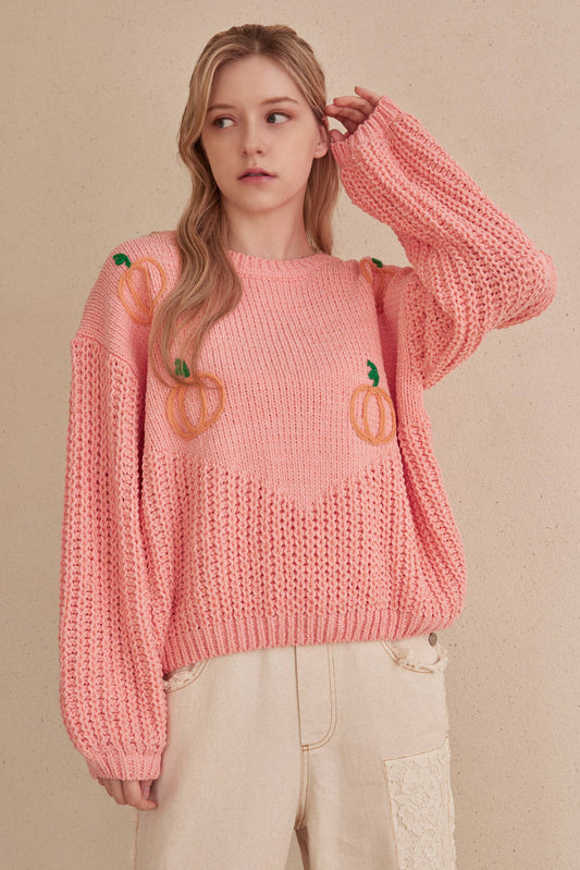 Petal Pumpkin Patch Sweater