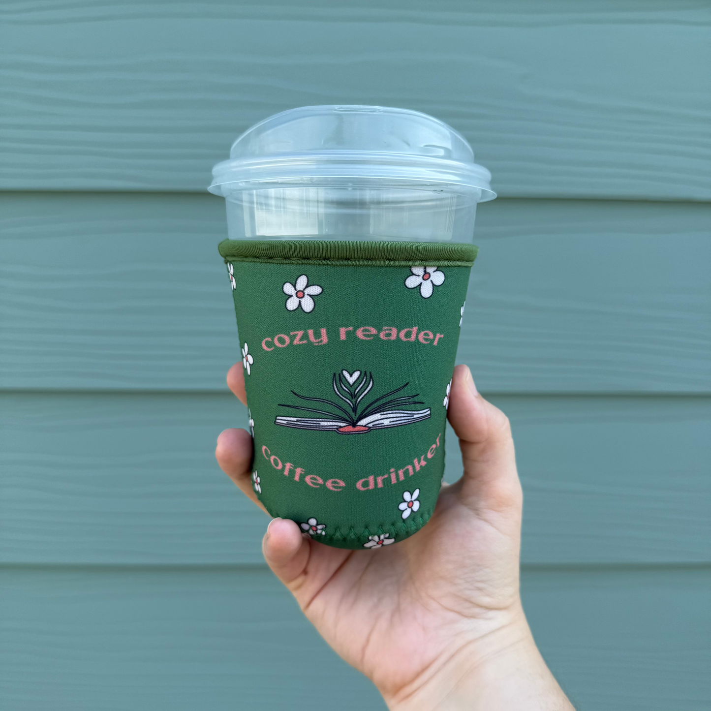 Cozy Reader Coffee Coozie