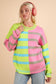 Daydream Oversized Striped Knit Sweater