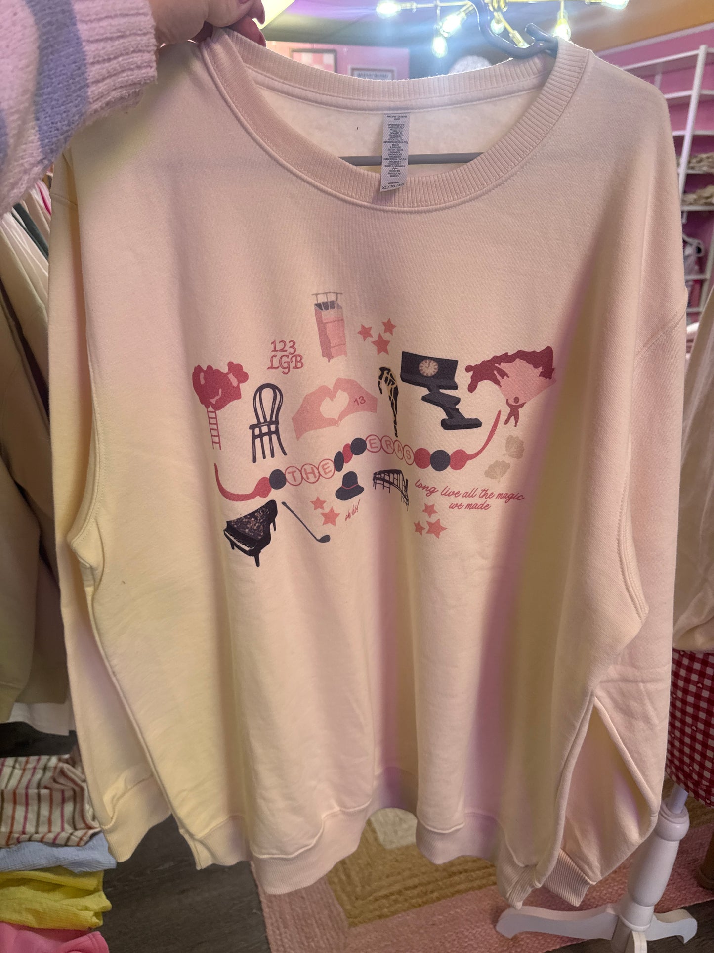 The Eras sweatshirt