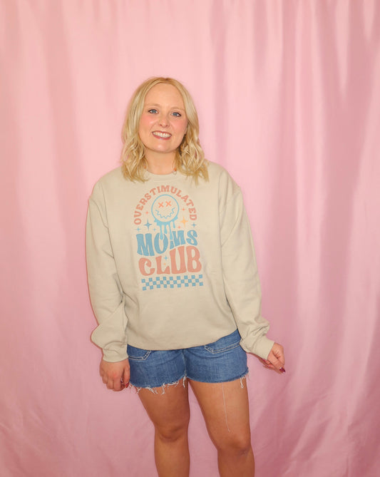 Overstimulated Mom Sweatshirt