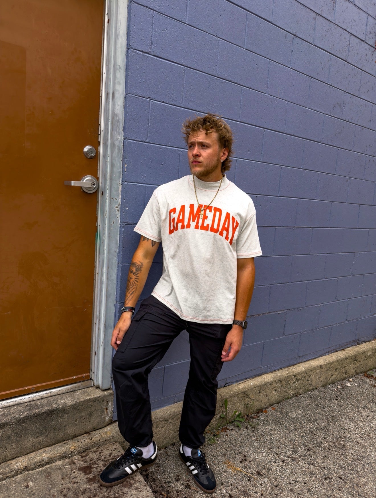 Football Gameday Double Sided Tee
