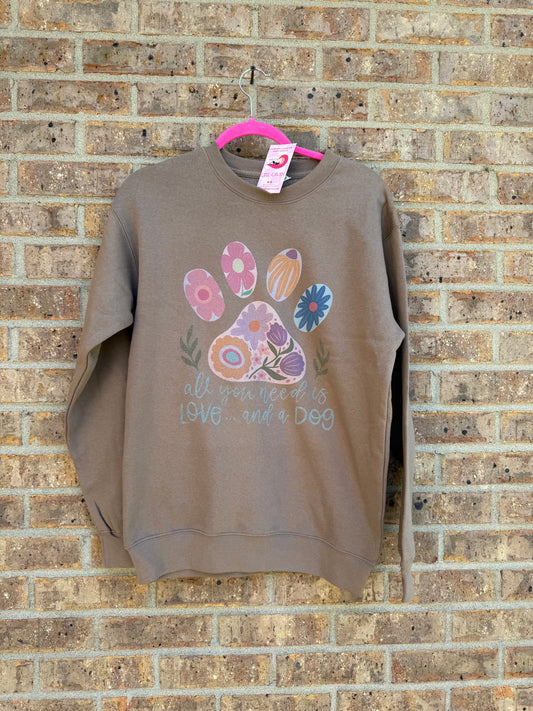 Paws and Petals Sweatshirt