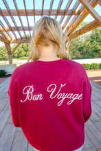 Load image into Gallery viewer, Bon Voyage oversized sweatshirt
