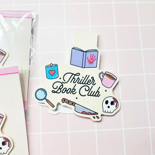 Magnetic Bookmark, Thriller Book Club