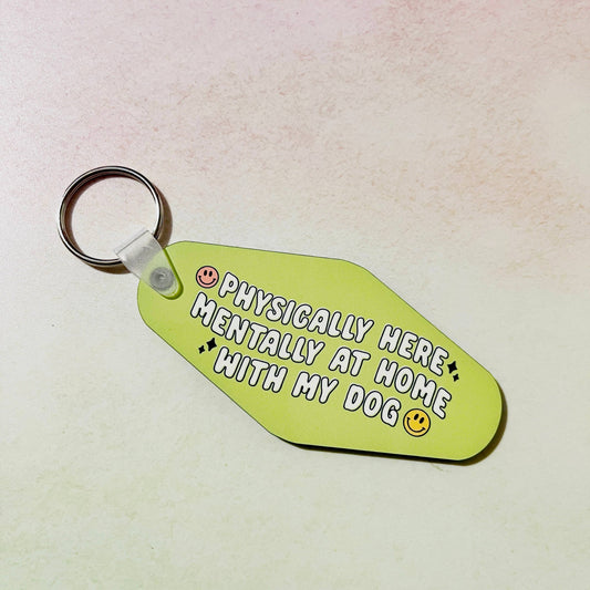 Mentally At Home Keychain